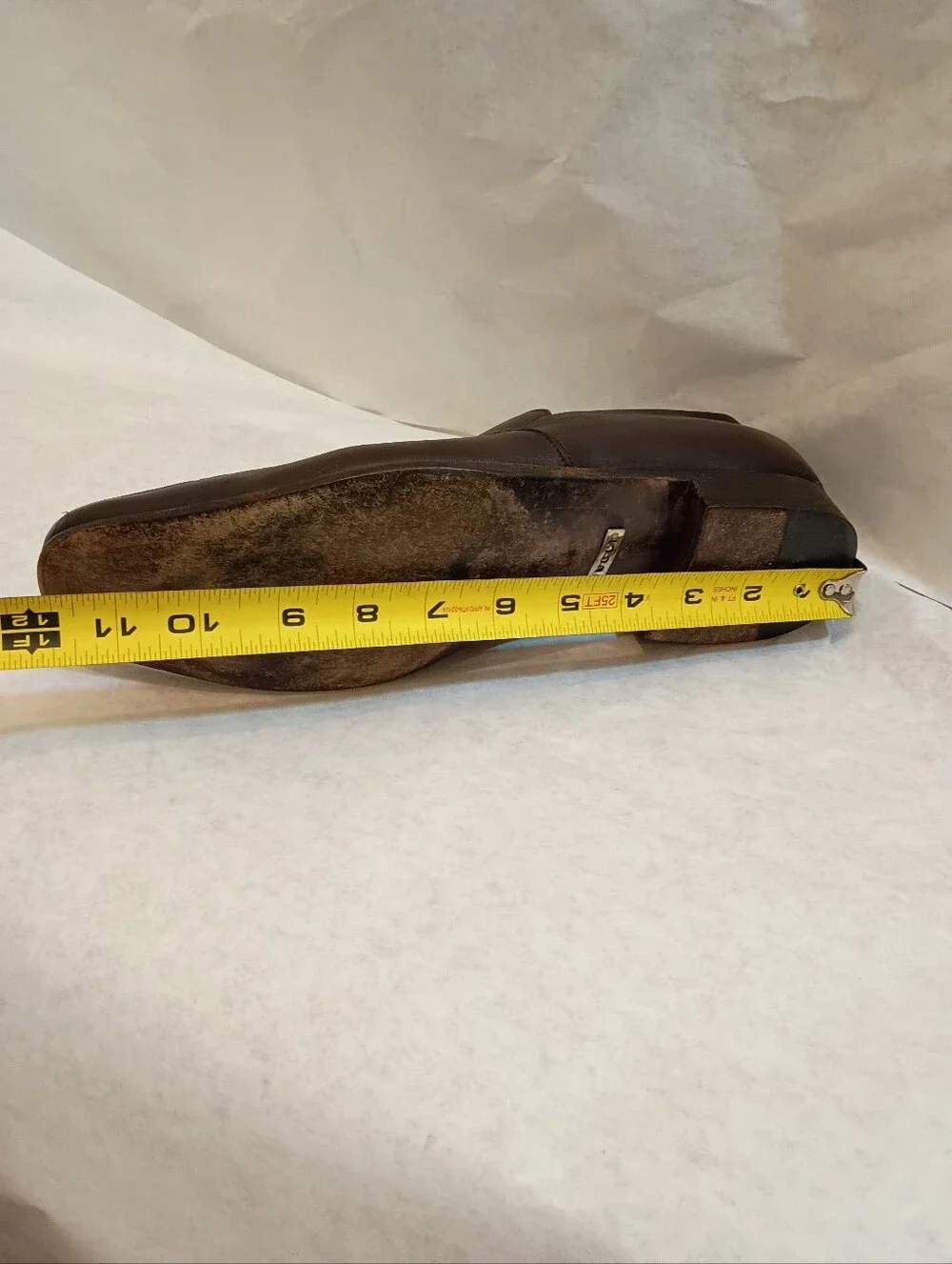 Brown Gucci loafers Croc Embossed UK 9.5 Us 10